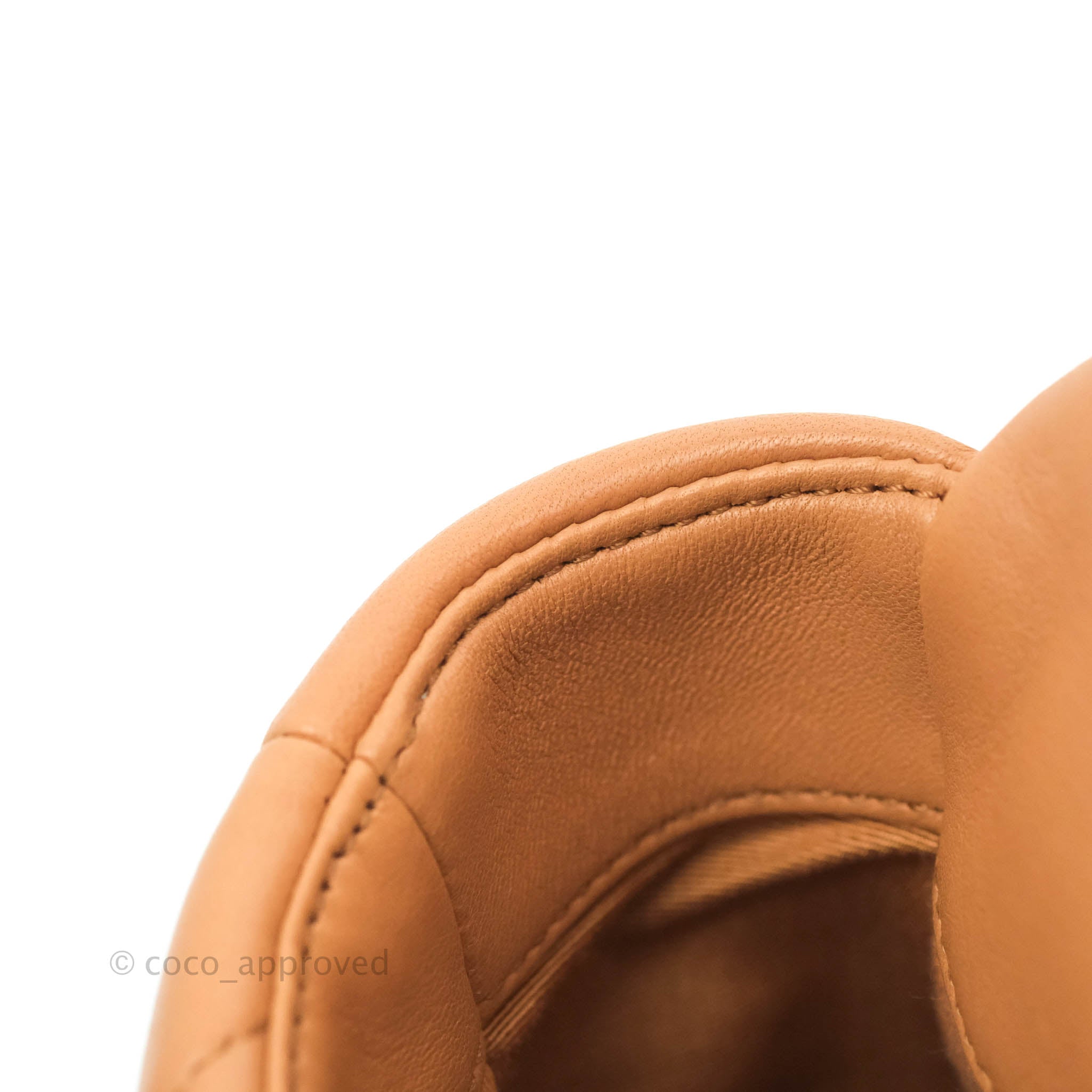 Chanel 19 Small Handbag in Caramel Dark Beige Lambskin Leather with Mixed Hardware 21K - Luxury Crossbody Bag for Women, Perfect for Date Night & Special Occasions