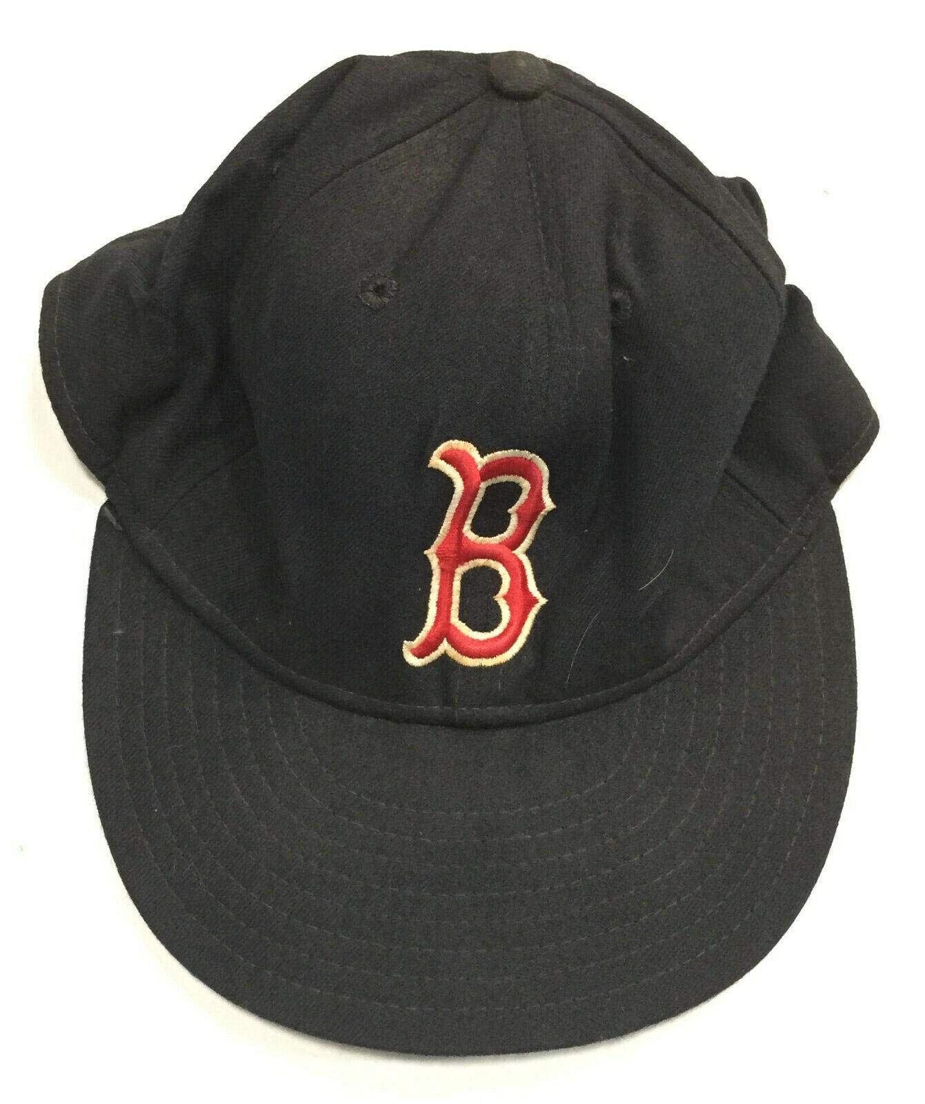 Vintage 1988-89 Jim Rice Game Used Boston Red Sox 7 3/8 New Era Baseball Cap with HOF COA - Authentic MLB Memorabilia for Collectors & Baseball Fans