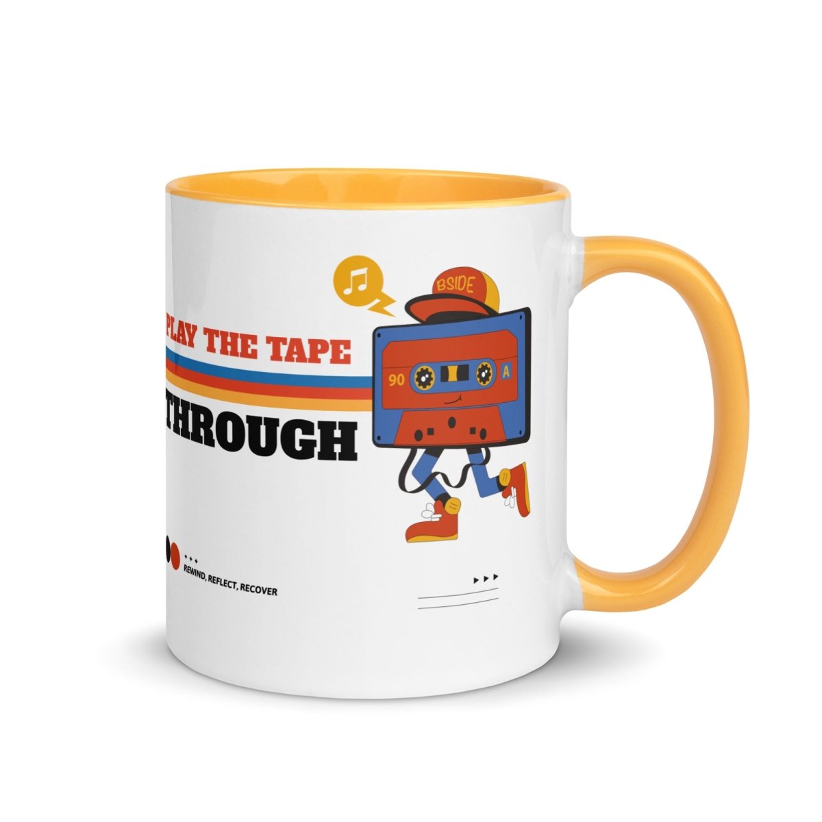 B Side Beats Sobriety Mug - Funny Coffee Cup for Music Lovers - Perfect for Home, Office & Gifts