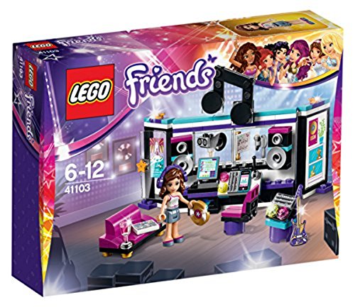 LEGO Friends 41103 Pop Star Recording Studio Building Toy Set - Creative Play for Kids & Collectors | Perfect for Birthday Gifts & Role-Playing Scenes