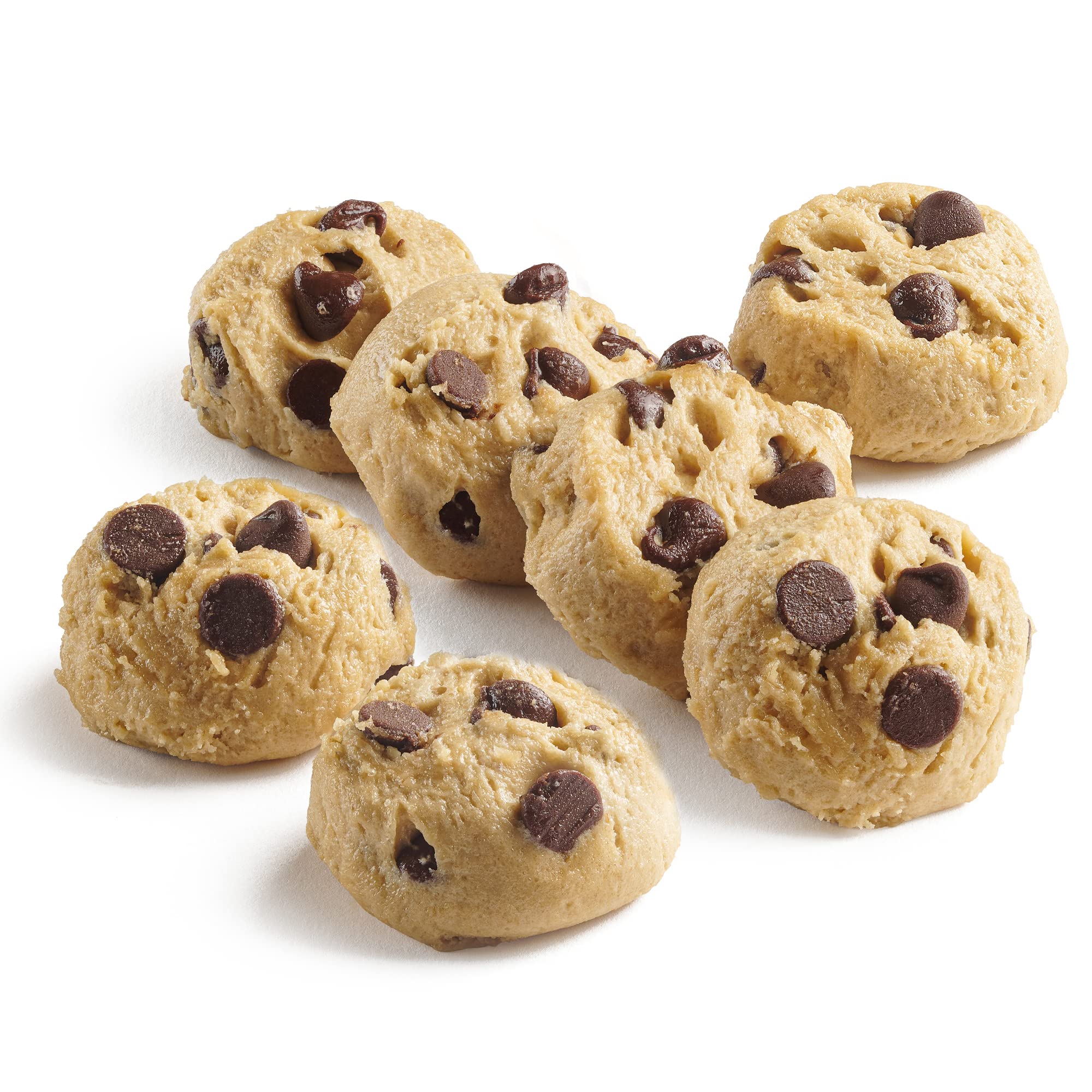 Gluten Free Chocolate Chip Frozen Cookie Dough - David's Cookies Preformed 64 Count | Perfect for Baking, Parties & Holiday Treats