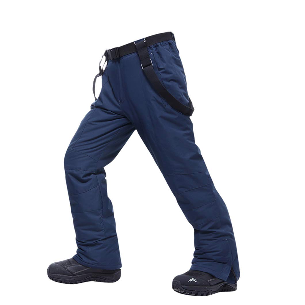 Men's -30°F Windproof Thermal Snow Pants for Skiing & Snowboarding - Winter Warmth for Extreme Cold Weather Adventures