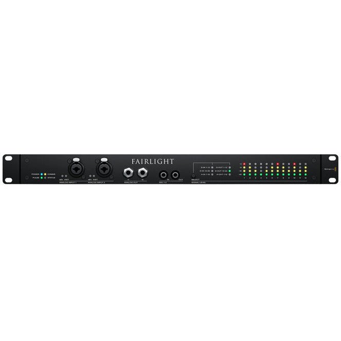 Blackmagic Design Fairlight Professional Audio Interface - High-Quality Sound Recording & Mixing for Studios, Podcasts & Live Performances