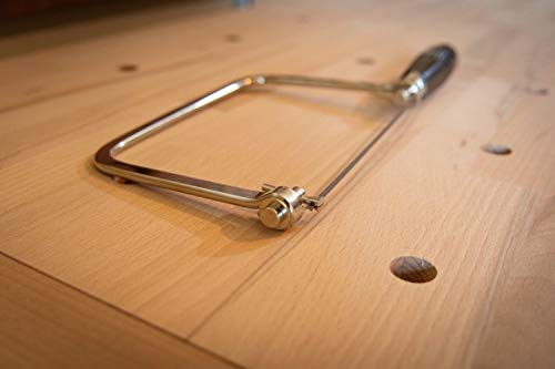 Premium Coping Saw - High Precision Woodworking Tool for Curved Cuts & Intricate Designs | Ideal for DIY Projects, Carpentry & Home Renovation