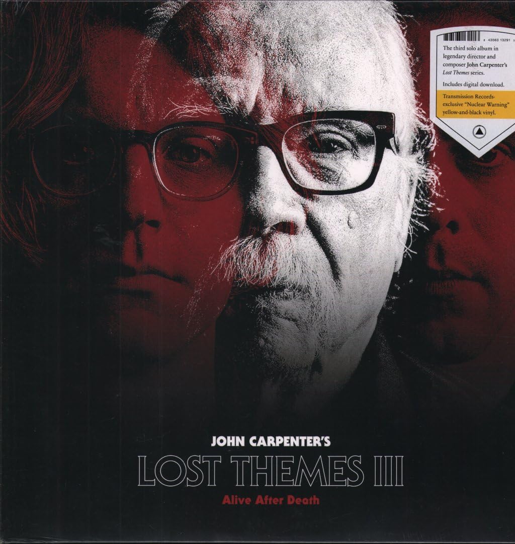 John Carpenter - Lost Themes III: Alive After Death Vinyl LP - Limited Edition Horror Soundtrack by Sacred Bones Records (SBR-265) - Perfect for Halloween Parties & Film Score Collectors