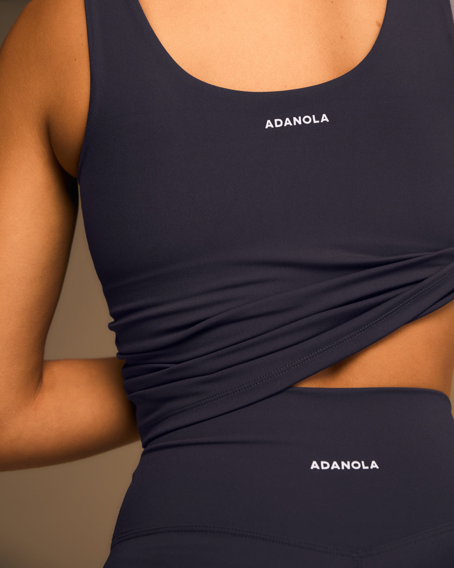 Premium Cotton Tank Top for Women - Soft & Comfortable Midnight Blue Sleeveless Shirt - Perfect for Yoga, Gym & Summer Outfits