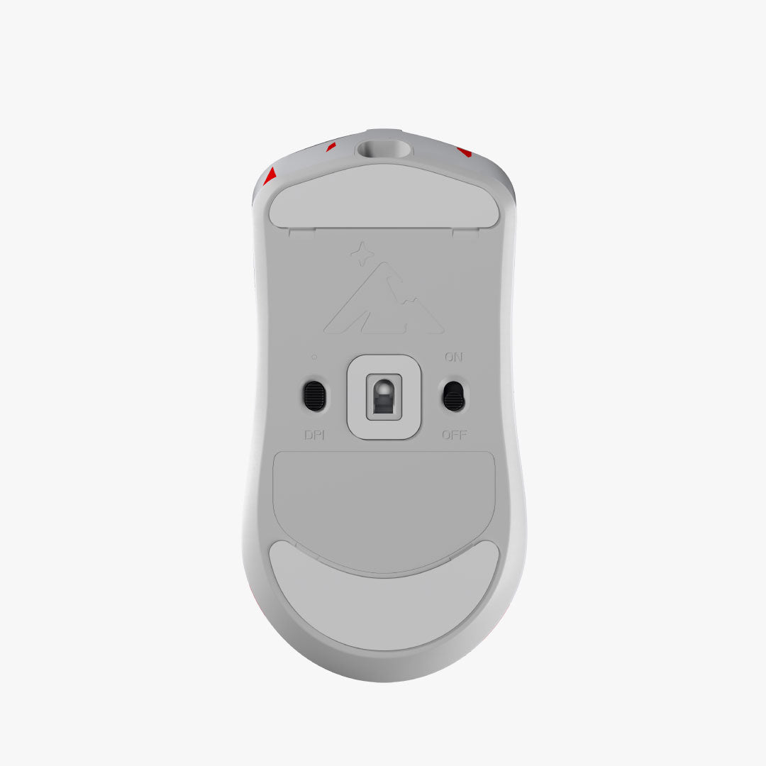 Higround Yuma Wireless Mouse - Ergonomic Bluetooth Gaming Mouse with RGB Lighting, 16000 DPI, Rechargeable Battery - Perfect for Gaming, Office Work, and Travel