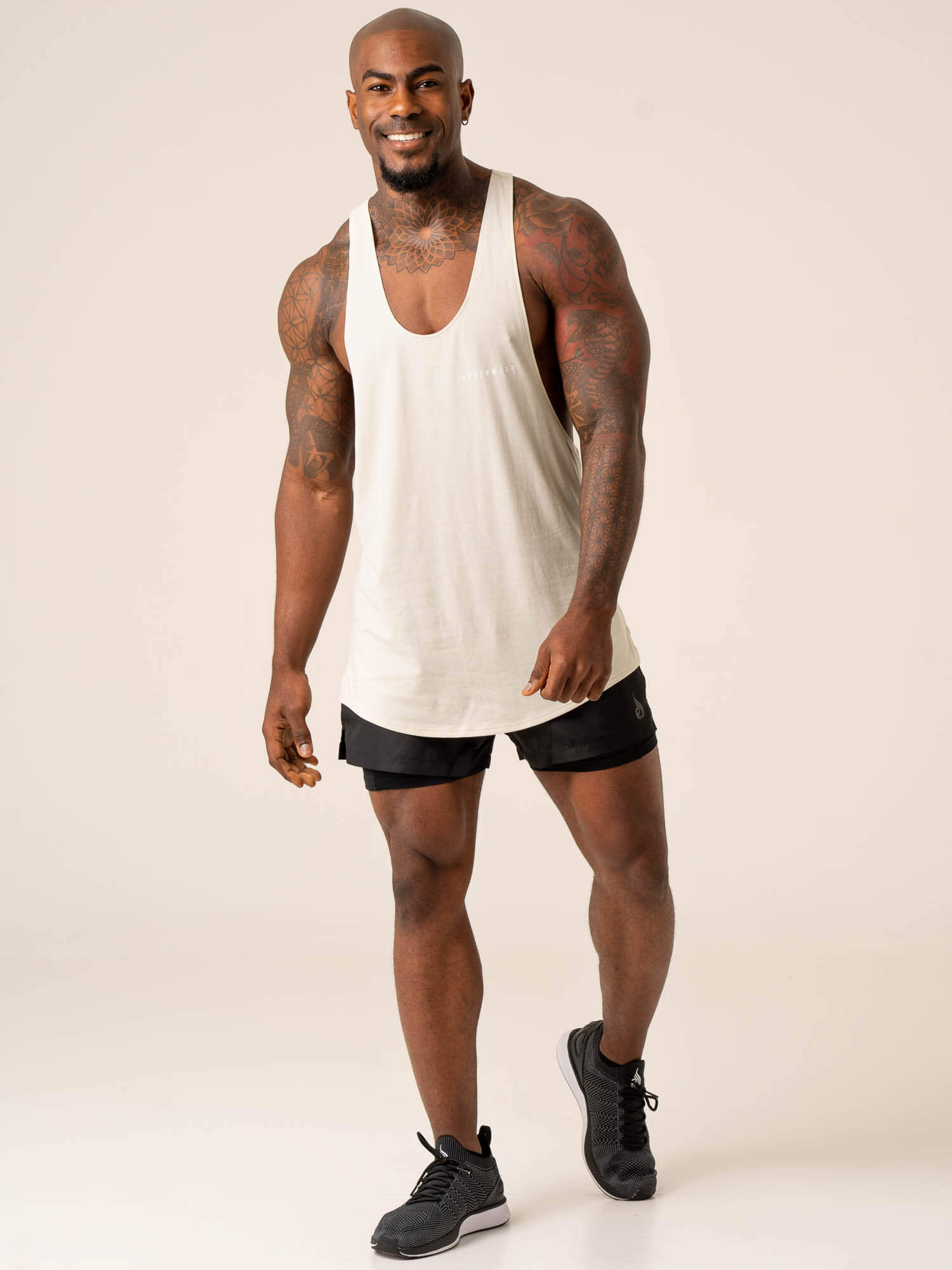 Premium 2-in-1 Workout Shorts for Men - Moisture Wicking & Compression - Black - Ideal for Gym, Running & Cross Training