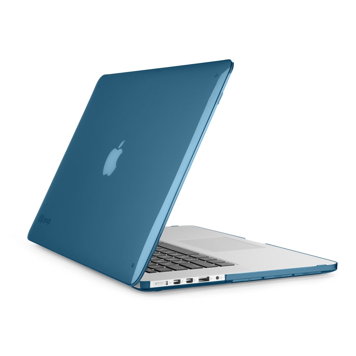 Speck SmartShell Case for MacBook Pro 15-Inch Retina Display - Durable Protective Cover, Steel Blue (SPK-A2361) | Perfect for Work, Travel & Everyday Use