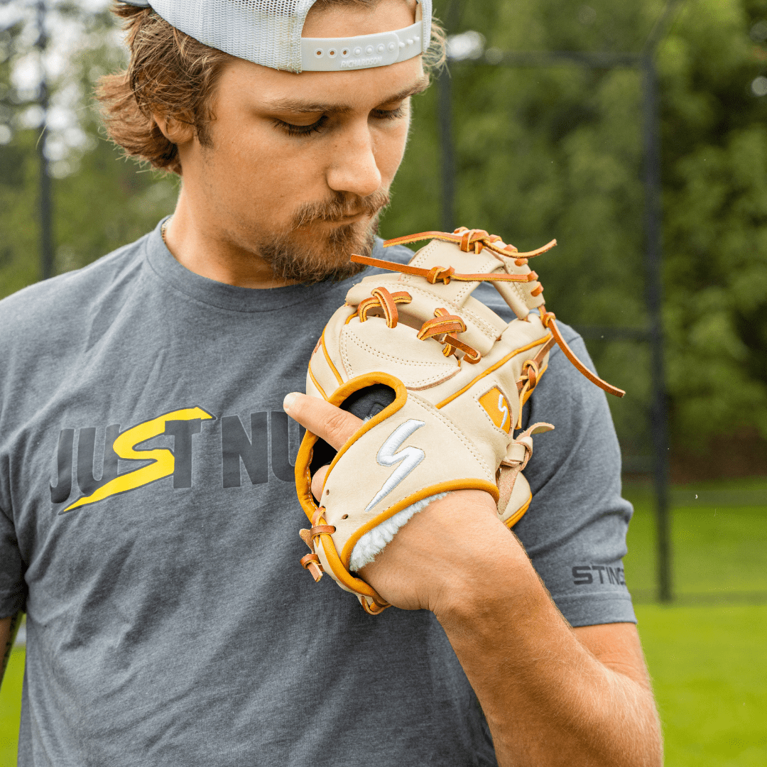 Premium Sand Series Infield Baseball Glove - Professional Leather Glove for Baseball Players & Coaches - Perfect for Training, Games & Field Practice