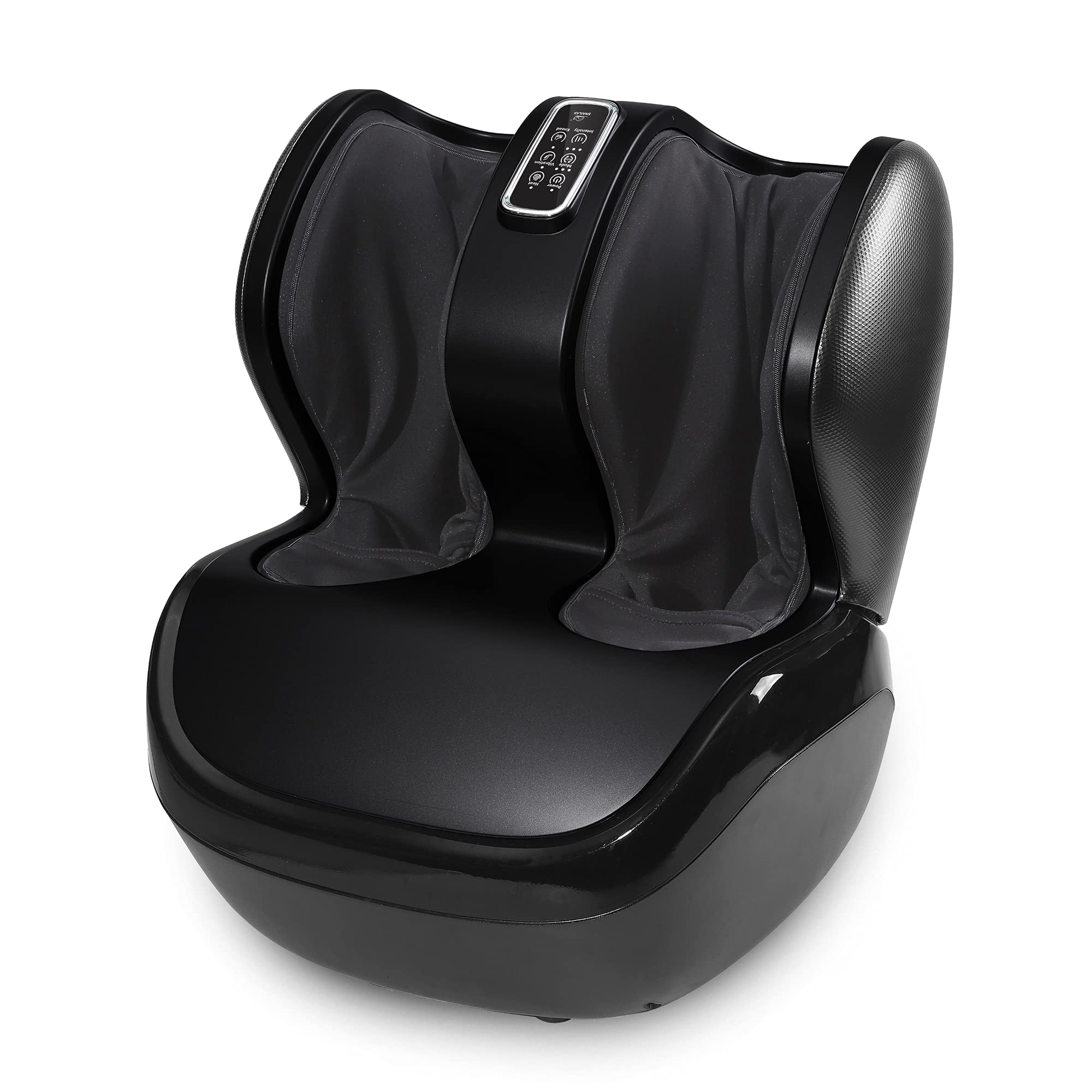 SNAILAX Shiatsu Foot and Leg Massager with Heat - Deep Kneading, Vibration & Compression for Foot Pain Relief, Plantar Fasciitis - Improves Circulation - Perfect for Home Use, Relaxation & Recovery After Workouts