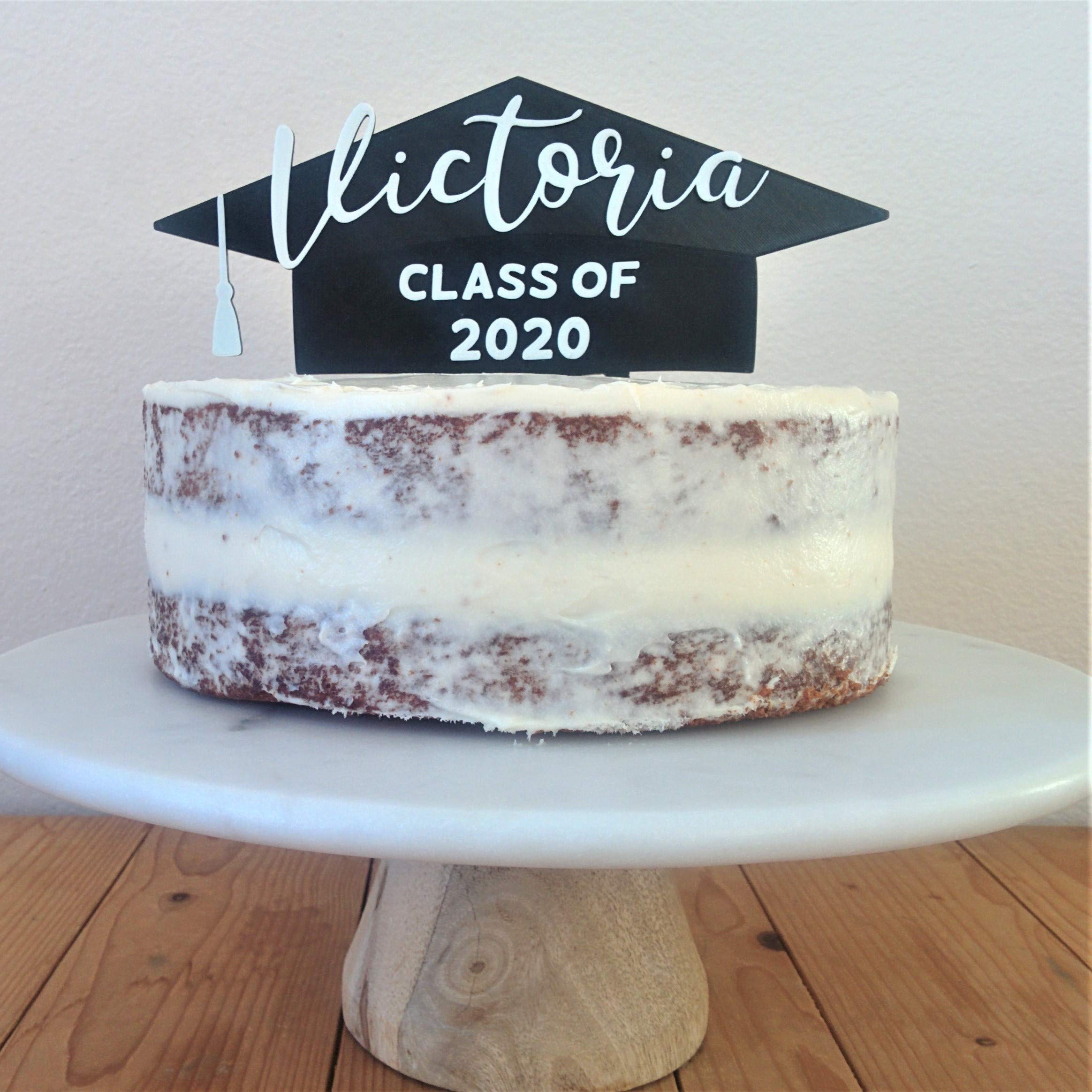 2023 Graduation Cap Cake Topper - Edible Decor for Graduation Cakes, Cupcakes & Desserts - Perfect for Graduation Parties, Ceremonies & Celebrations