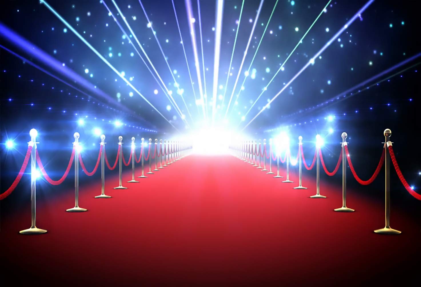 Red Carpet Backdrop 10x8ft for Prom & Party Photography - Elegant Event Decor