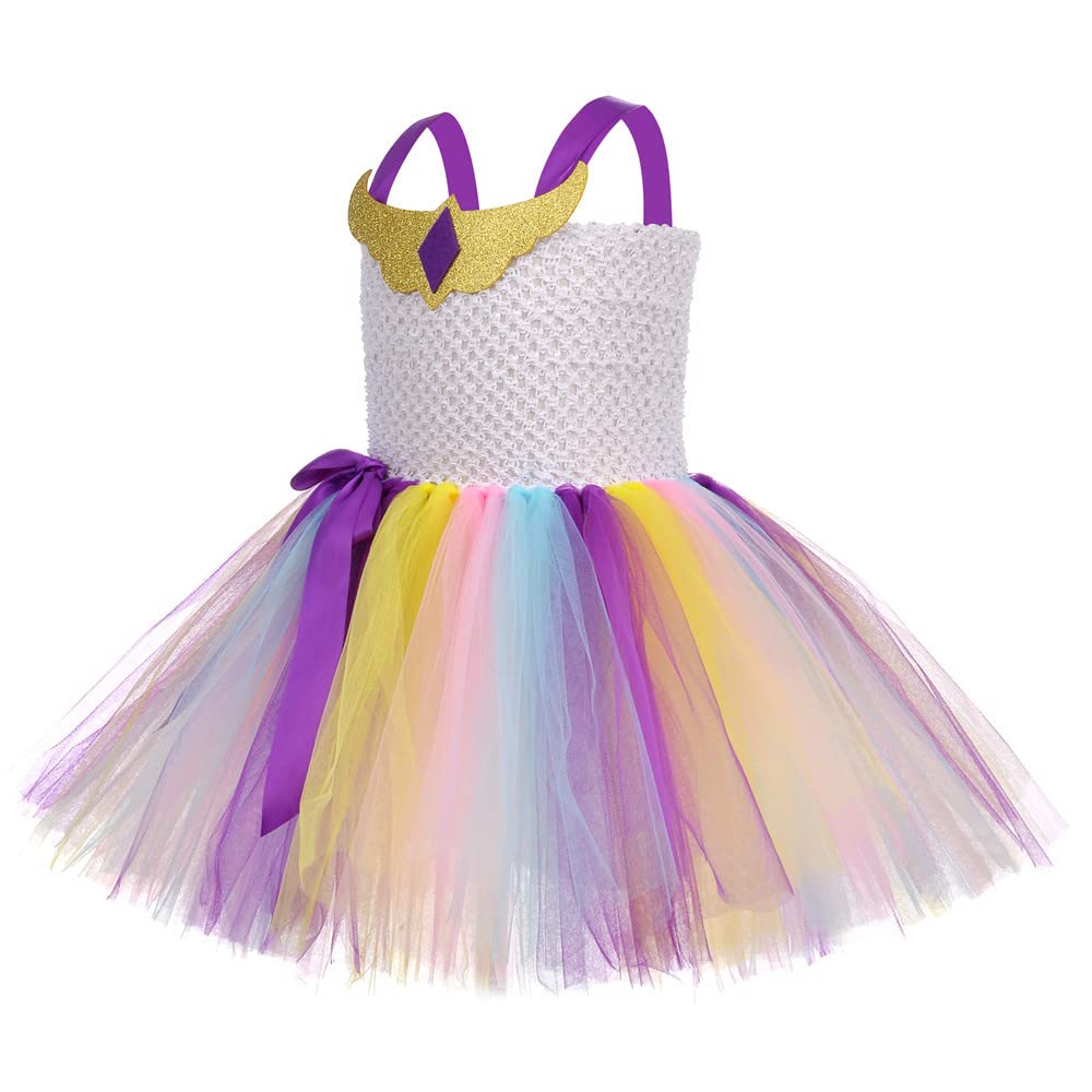 Quenny Halloween My Little Mary Universe Princess Dress - Unicorn Costume for Holiday Parties & Performances - Perfect for Halloween, Cosplay, and Dress-Up Play