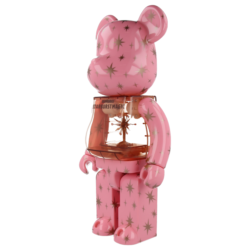 400% Bearbrick Star Burst Magic 2 Collectible Vinyl Art Toy - Limited Edition Designer Figure for Home Display & Pop Culture Enthusiasts