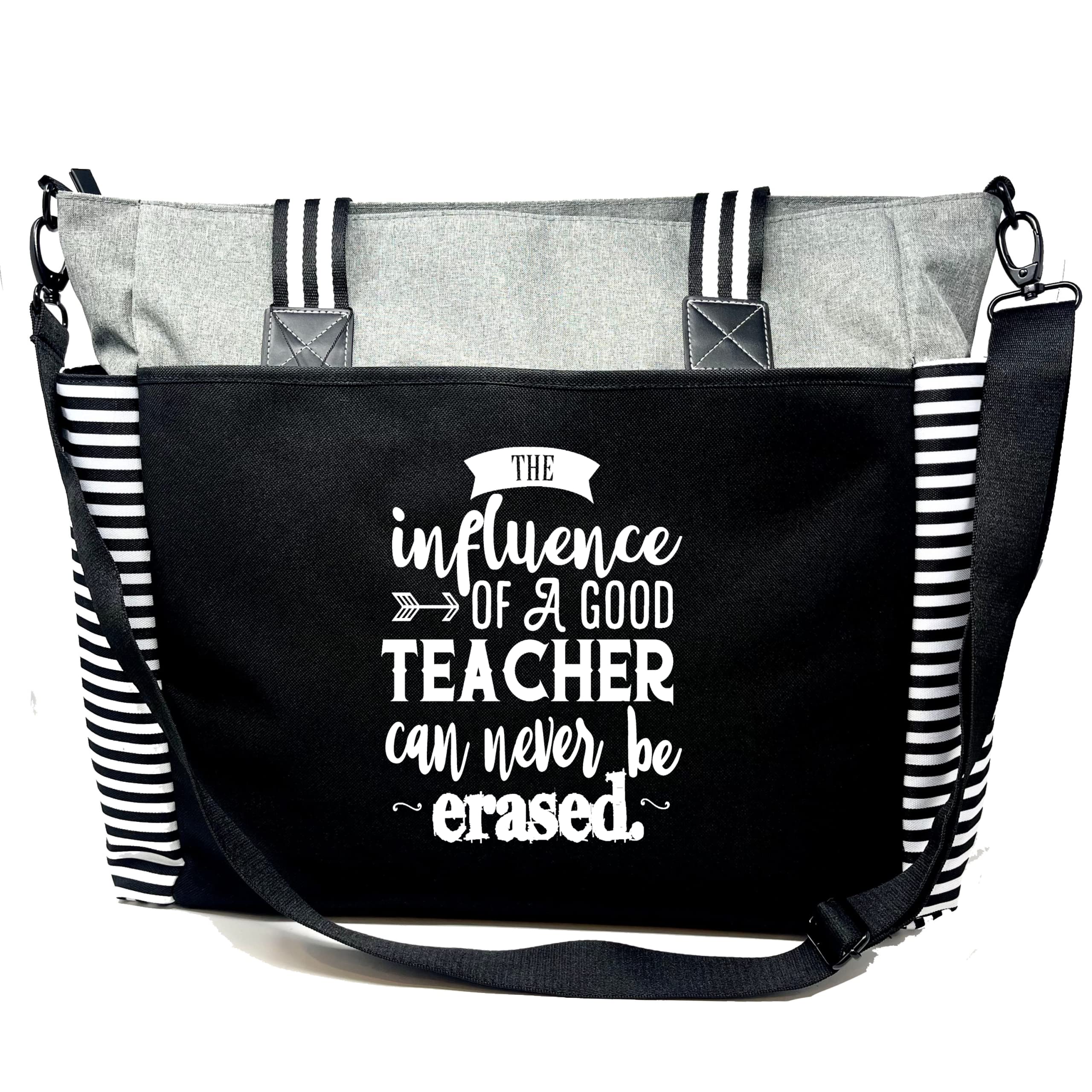 Brooke & Jess Designs Teacher Tote Bag - Stylish Work Handbag for Women Educators | Perfect Teacher Appreciation Gift for School, Classroom & Everyday Use
