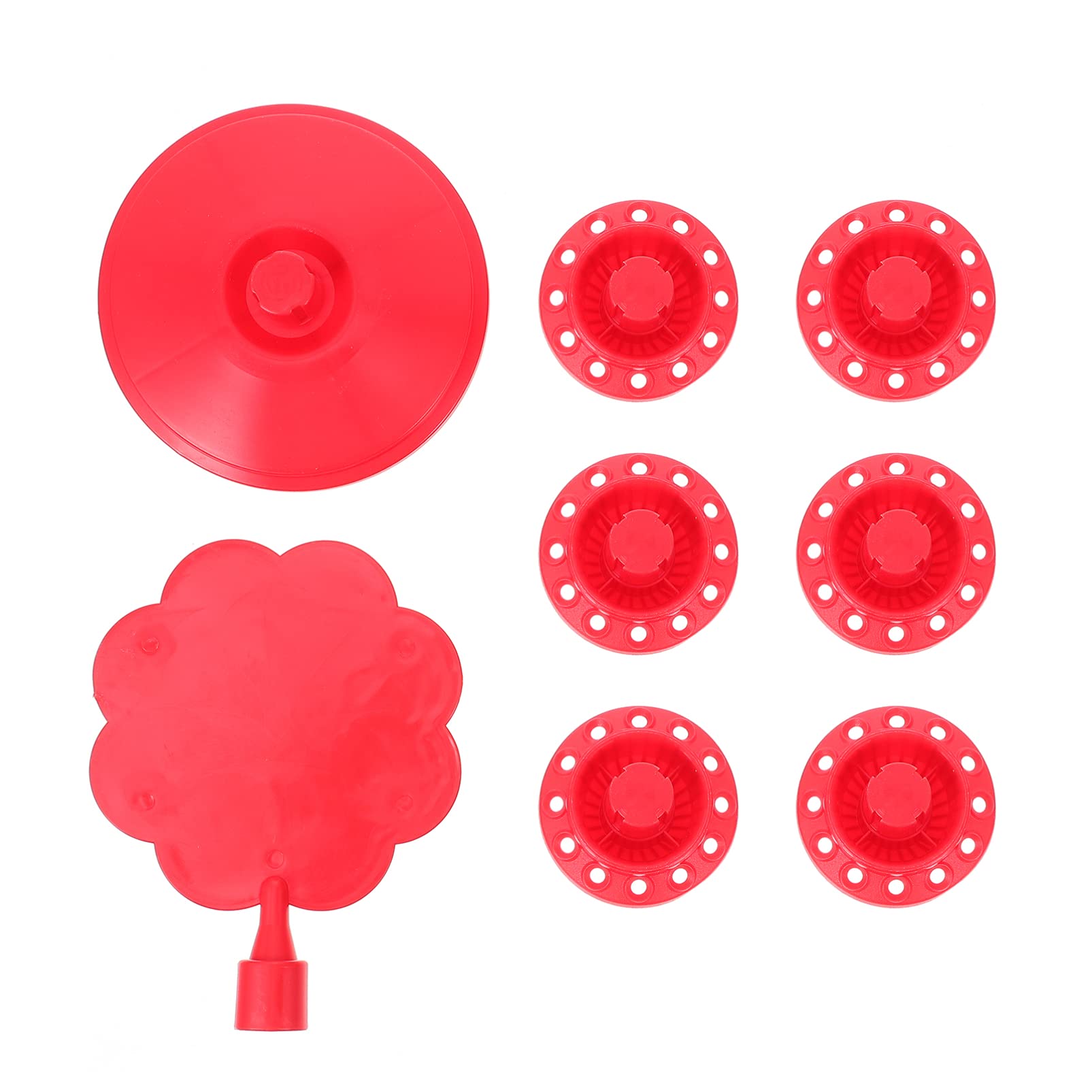 Tofficu Red Lollipop Candy Display Stand - 6 Tier Dessert Tower for Bakery, Candy Store, Party Decor & Sweet Table Display