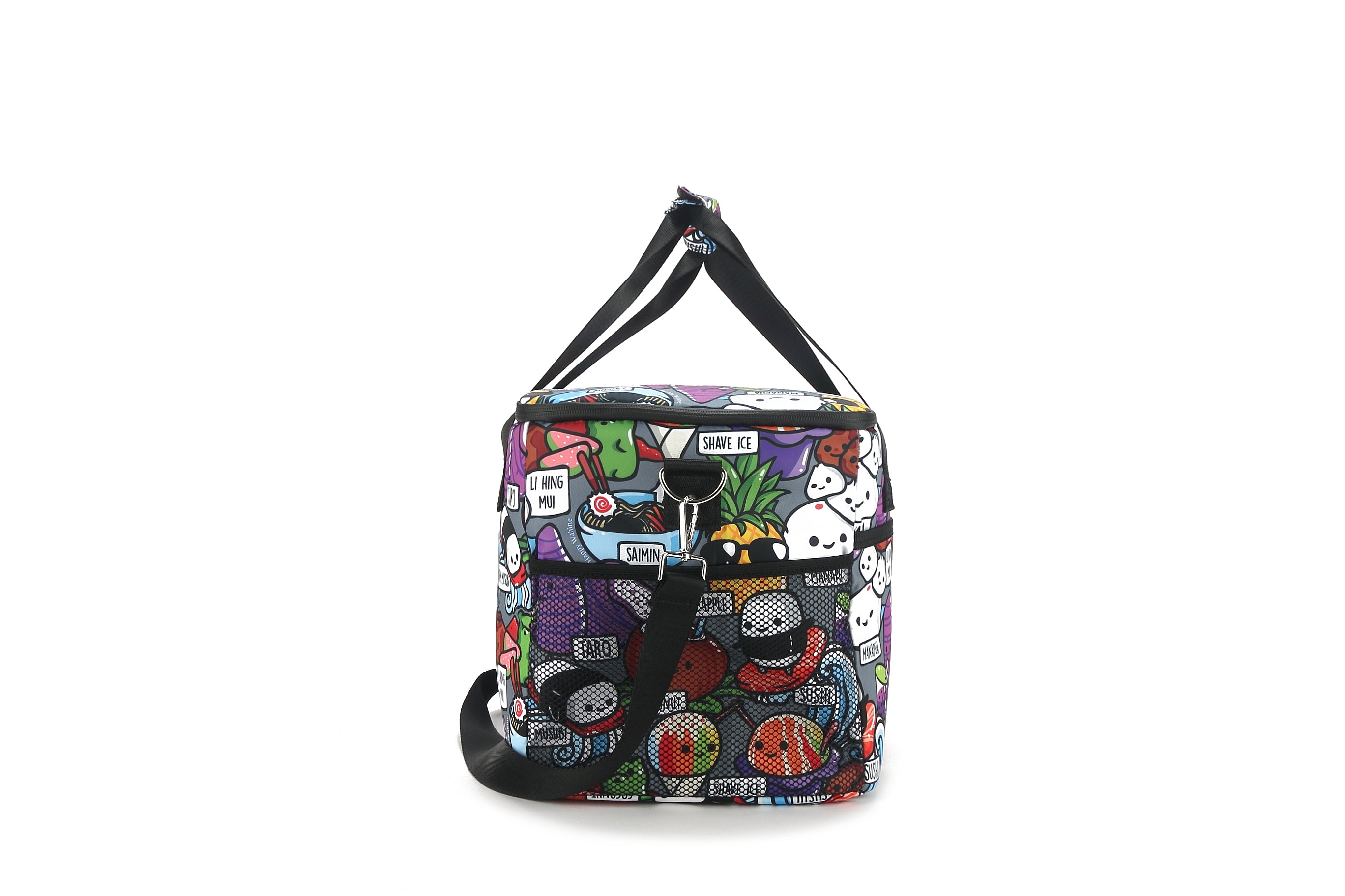 Premium Insulated Cooler Tote Bag - Large Capacity, Stylish Craving Hawaii Grey Design - Perfect for Beach Trips, Picnics & Outdoor Adventures