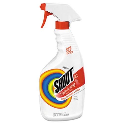 Shout Laundry Stain Remover Spray - 12 Pack (SJN652463CT) - Powerful Stain Removal for Clothes, Upholstery & Fabrics - Ideal for Home, Travel & Emergency Stain Treatment