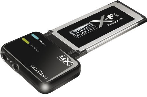 Creative Labs SB0950 ExpressCard Sound Blaster X-Fi Notebook Audio System - High-Quality External Sound Card for Laptops | Perfect for Gaming, Music Production & Home Theater Setups