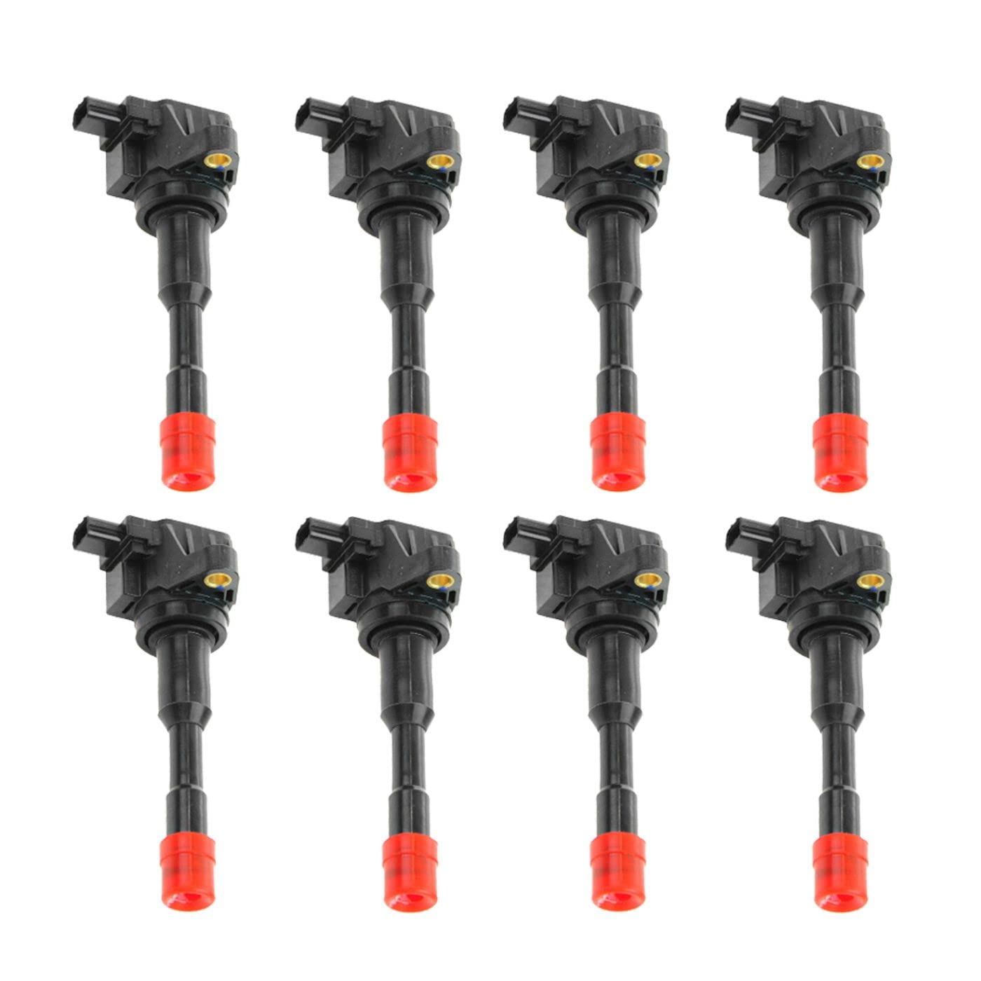 High-Performance Ignition Coil Set Compatible with 2006-2011 Honda Civic 1.8L 4-Cylinder - Durable Replacement Part for Smooth Engine Performance & Fuel Efficiency - Perfect for Daily Commuting & Road Trips