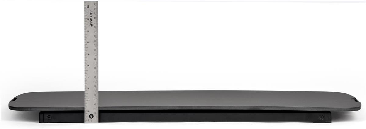 Height Adjustable Sit Stand Workstation for Desktop – Black (FDDX04LTBK) | Ergonomic Standing Desk Converter for Home & Office | Reduce Neck & Back Pain While Working