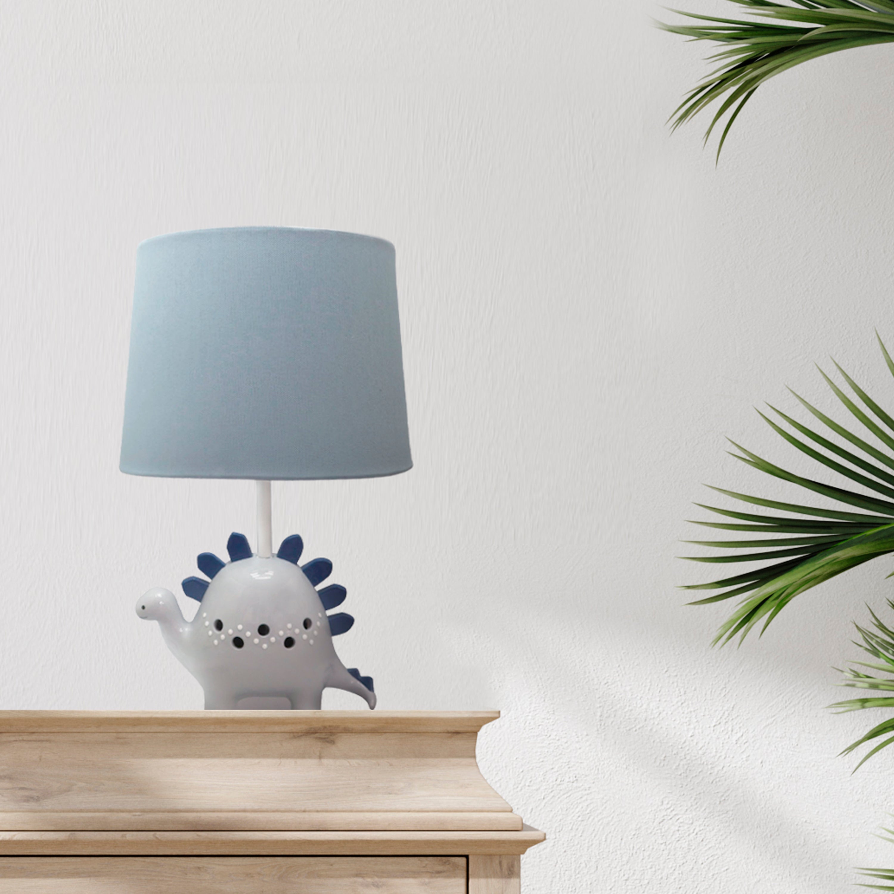 Kipton Modern Table Lamp with Fabric Shade - Stylish Home & Office Lighting for Bedroom, Living Room, and Study Desk