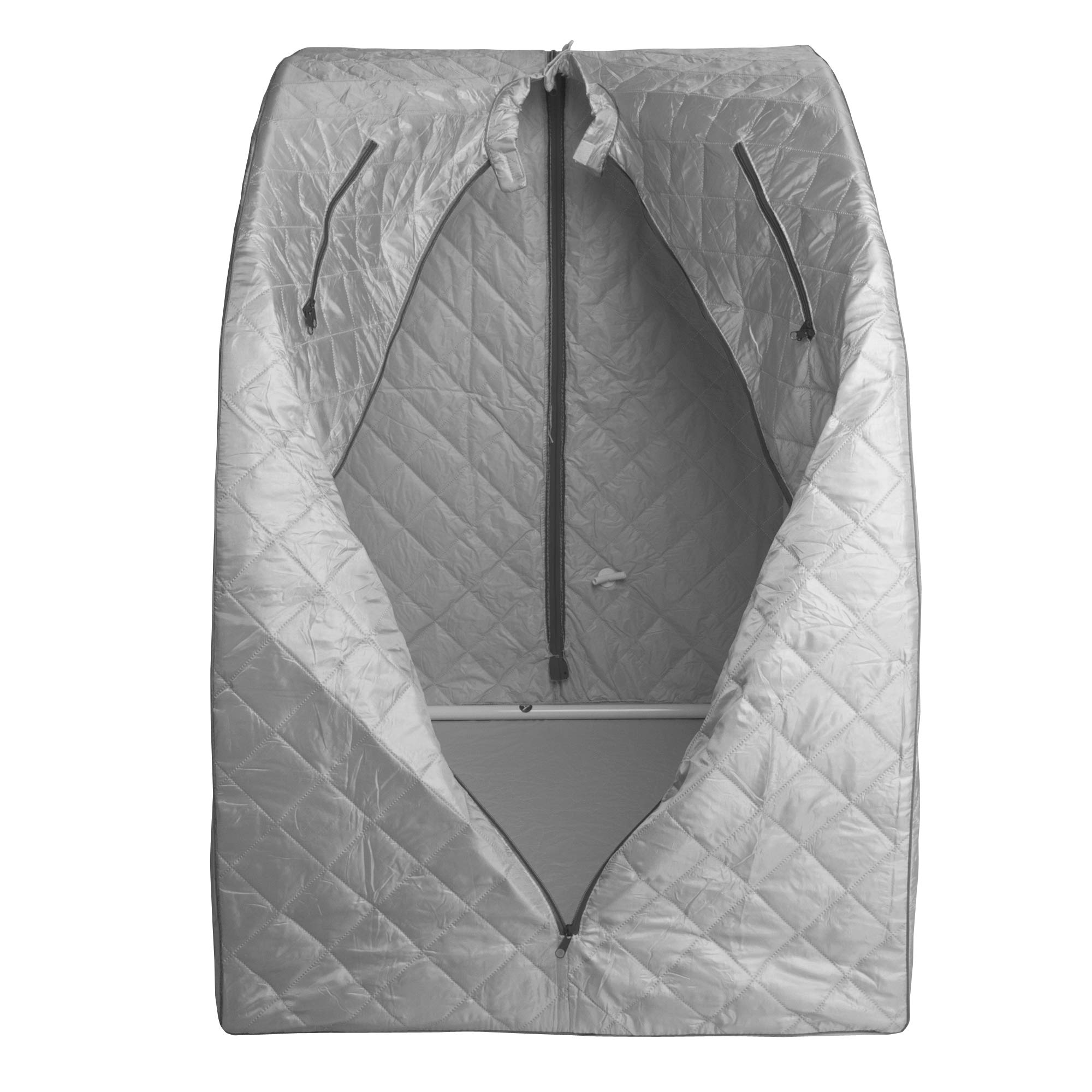 Portable Personal Steam Sauna for Weight Loss & Detox - Home Therapeutic Spa with Gray Outline - Perfect for Relaxation, Slimming & Wellness at Home