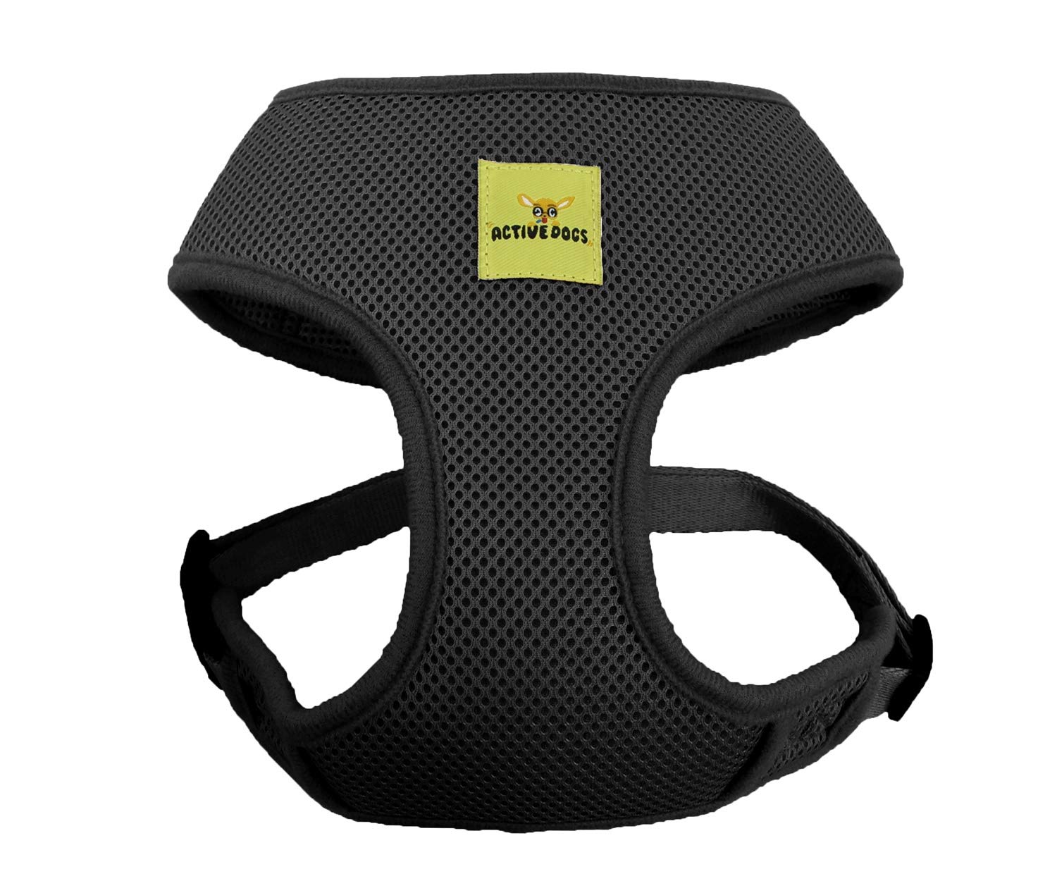 Adjustable No-Pull Dog Harness with Reflective & Breathable Design - Front Clip Pet Vest for Small, Medium & Large Dogs (X-Small, Black) - Perfect for Walking, Running & Outdoor Adventures