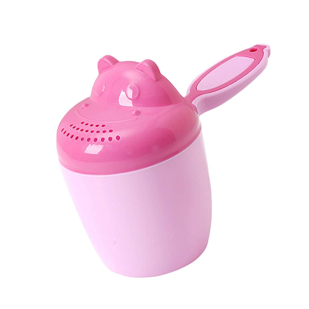 Best Baby Bath Toys for Toddlers 1-3 Years - Cute Cartoon Shampoo Cup & Hair Washing Cap Set, Fun Water Play & Bathtub Toys for Kids - Perfect for Bath Time, Sensory Play & Early Learning Development