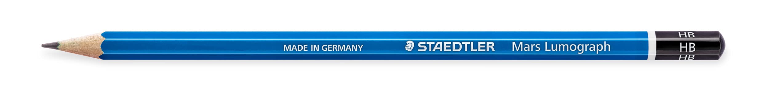 Staedtler Mars Lumograph 100 HB Drawing Pencils - 12 Pack Set for Sketching, Shading & Professional Artwork