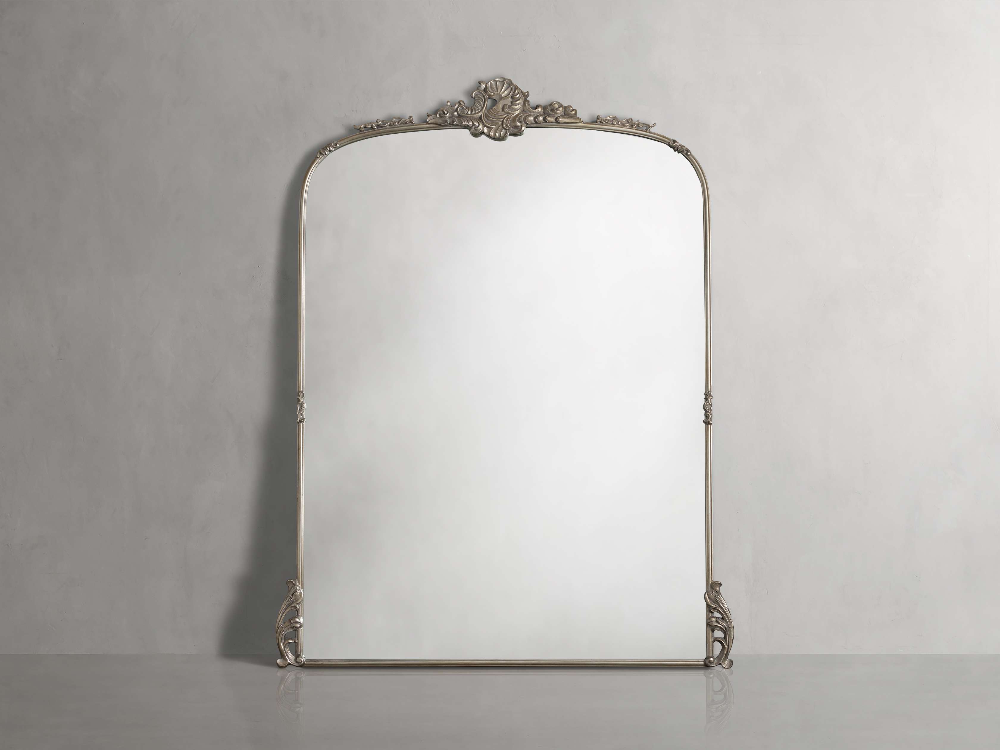 Amelie Grand Full Length Floor Mirror - Elegant Standing Mirror for Bedroom, Living Room & Dressing Room - Perfect for Home Decor & Selfie Background