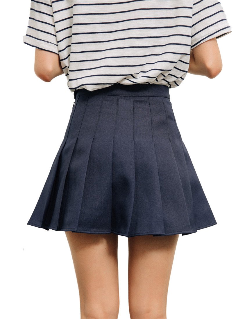 Teen Girls Pleated Tennis Skirts - Stylish Short School Dresses for Casual Wear & Sports Activities
