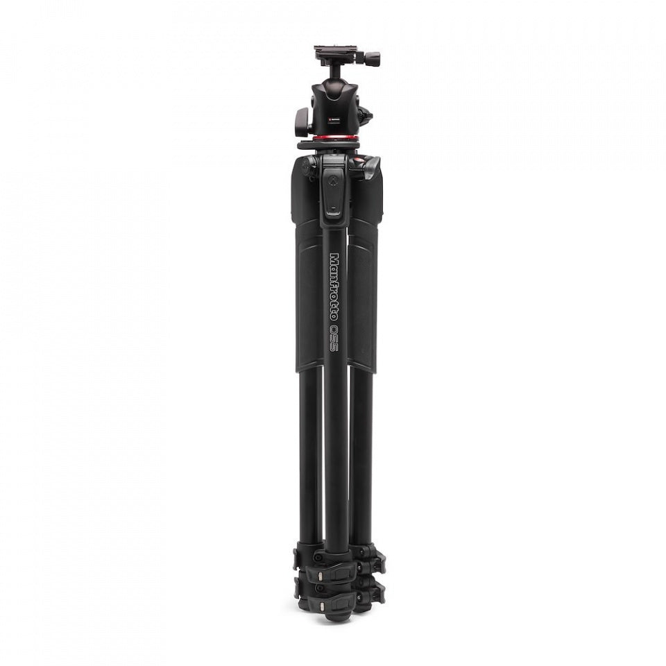 Manfrotto 055XPRO3 Professional Aluminum 3-Section Tripod with Ball Head Kit - Perfect for Photography, Videography & Outdoor Shooting