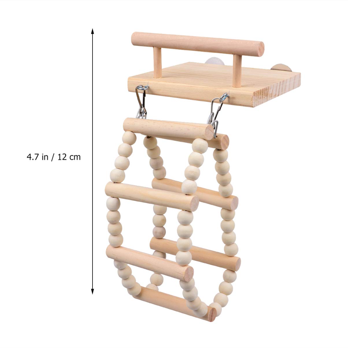 POPETPOP 1pc Parrot Pendant Toy - Hanging Chew Swing for Birds, Durable Bite Toy for Parrots & Cockatiels - Perfect for Cage Enrichment & Playtime