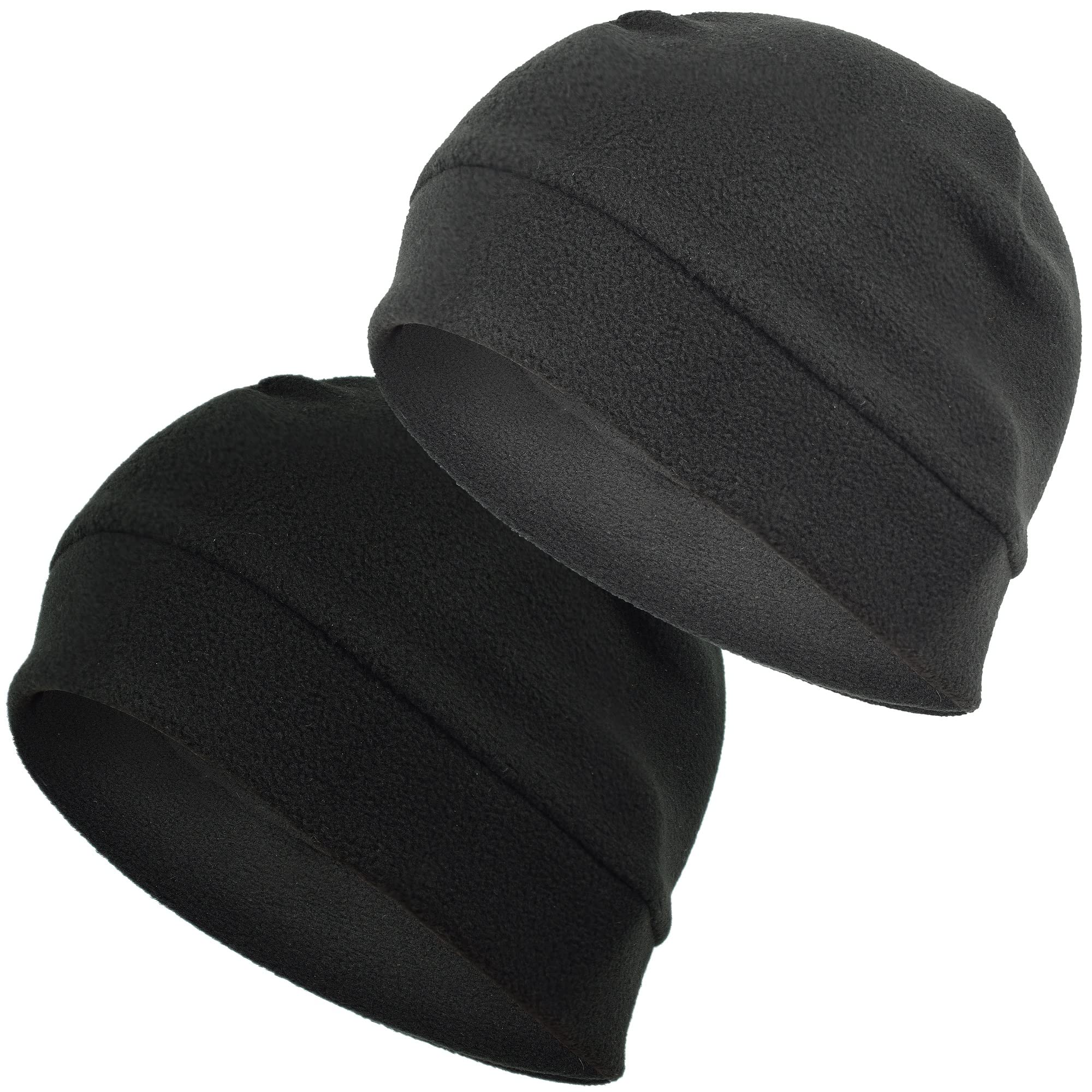 Headshion Skull Cap Helmet Liner for Men & Women - 2-4 Pack Lightweight Beanie, Chemo Headwear (Cotton/Polyester) - Perfect for Sleeping, Cold Weather & Cancer Treatment Comfort