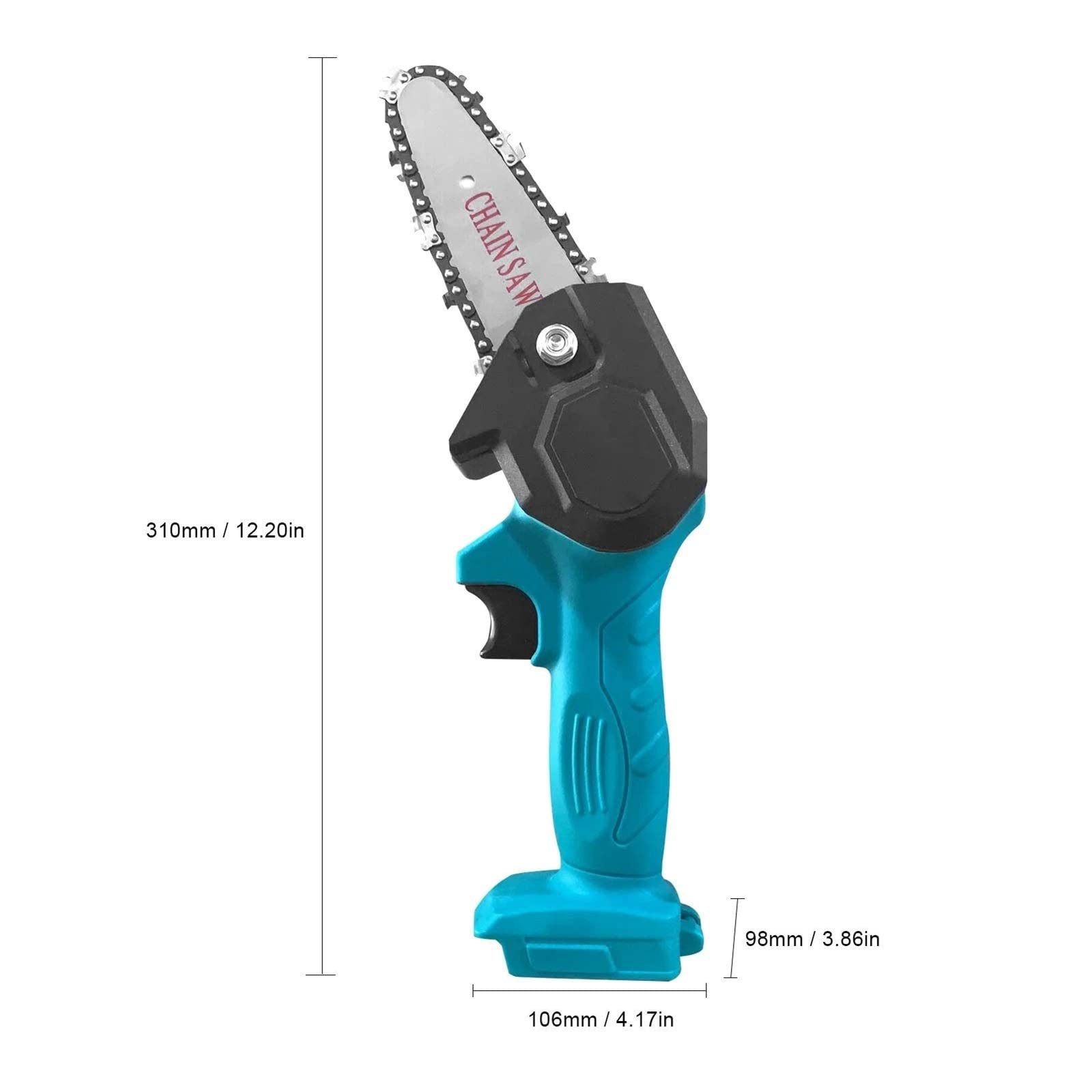 Portable Electric Pruning Saw - One-Handed Mini Chainsaw for Tree Trimming & Gardening | Perfect for Landscaping, Yard Work & DIY Projects