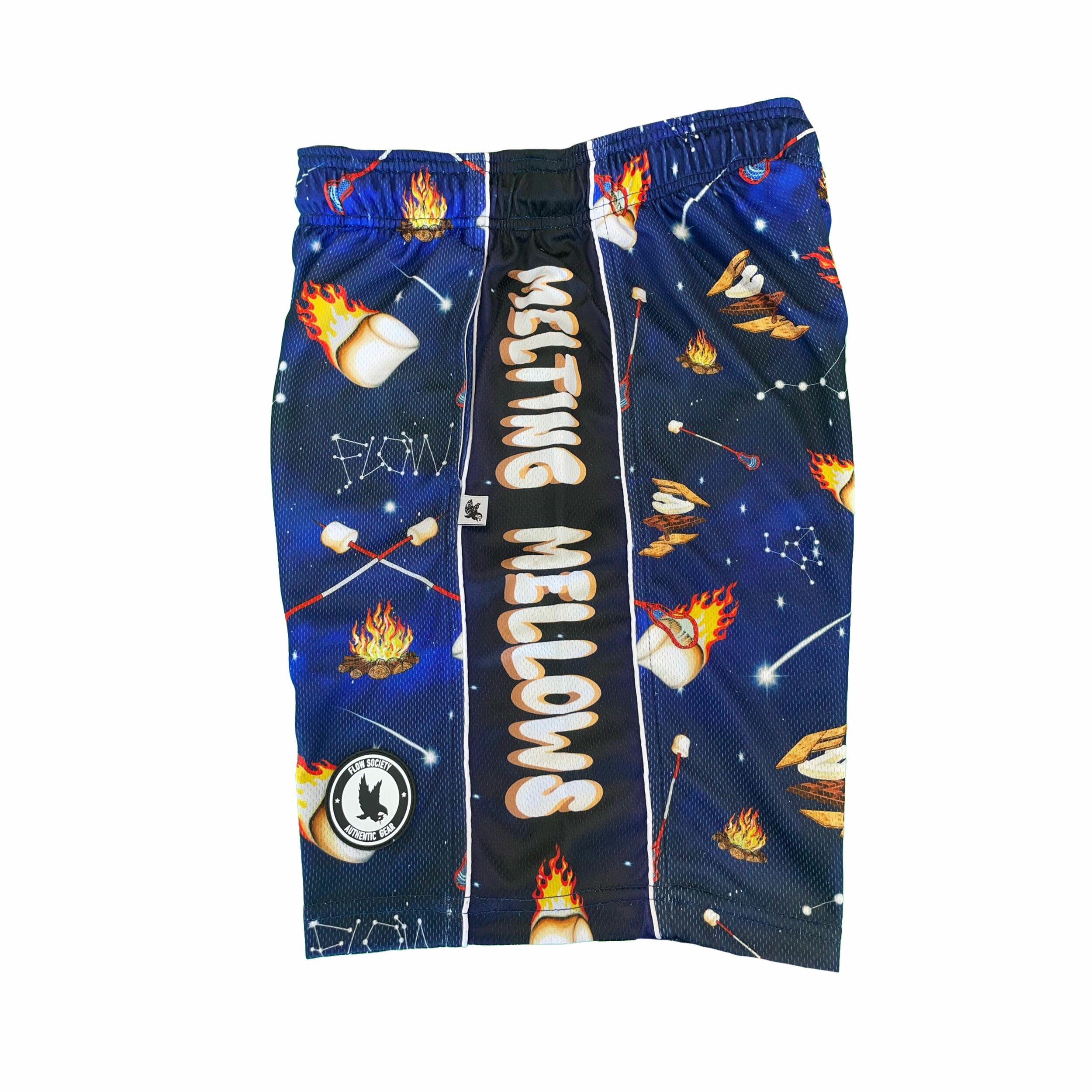 Boys' Flaming Marshmallows Graphic Short Sleeve T-Shirt - Fun Summer Camp & Outdoor Adventure Tee for Kids