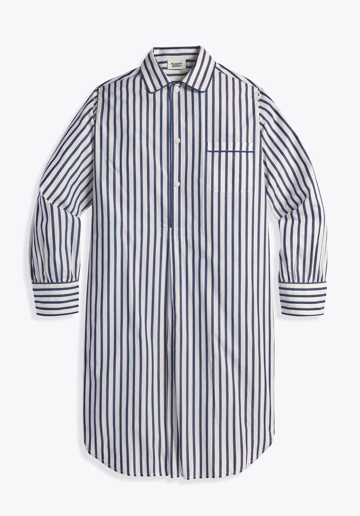 Navy Breton Stripe