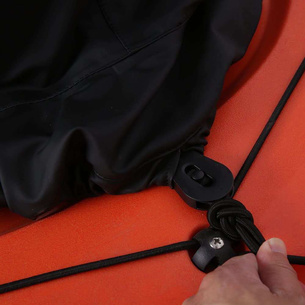 Waterproof Nylon Kayak Spray Skirt for Canoeing & Whitewater Rafting - Stay Dry in Rough Waters