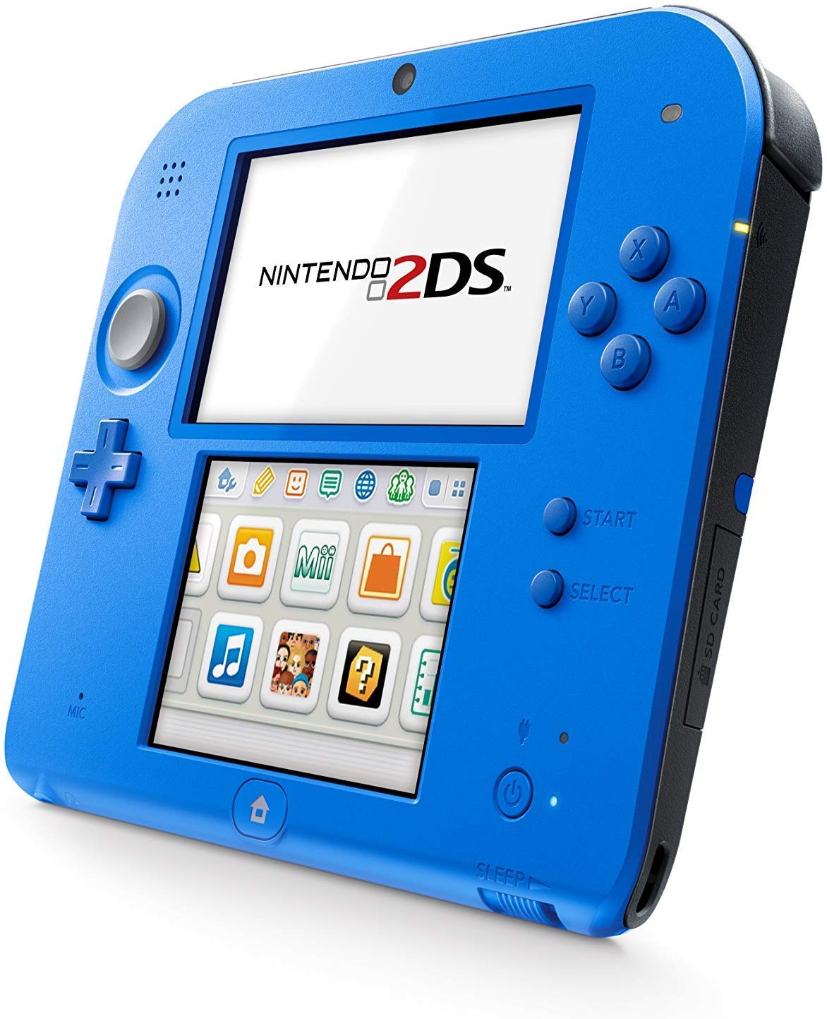 Refurbished Nintendo 2DS Handheld Console - Electric Blue | Portable Gaming System for Kids & Adults | Perfect for Travel, Commuting & Home Entertainment