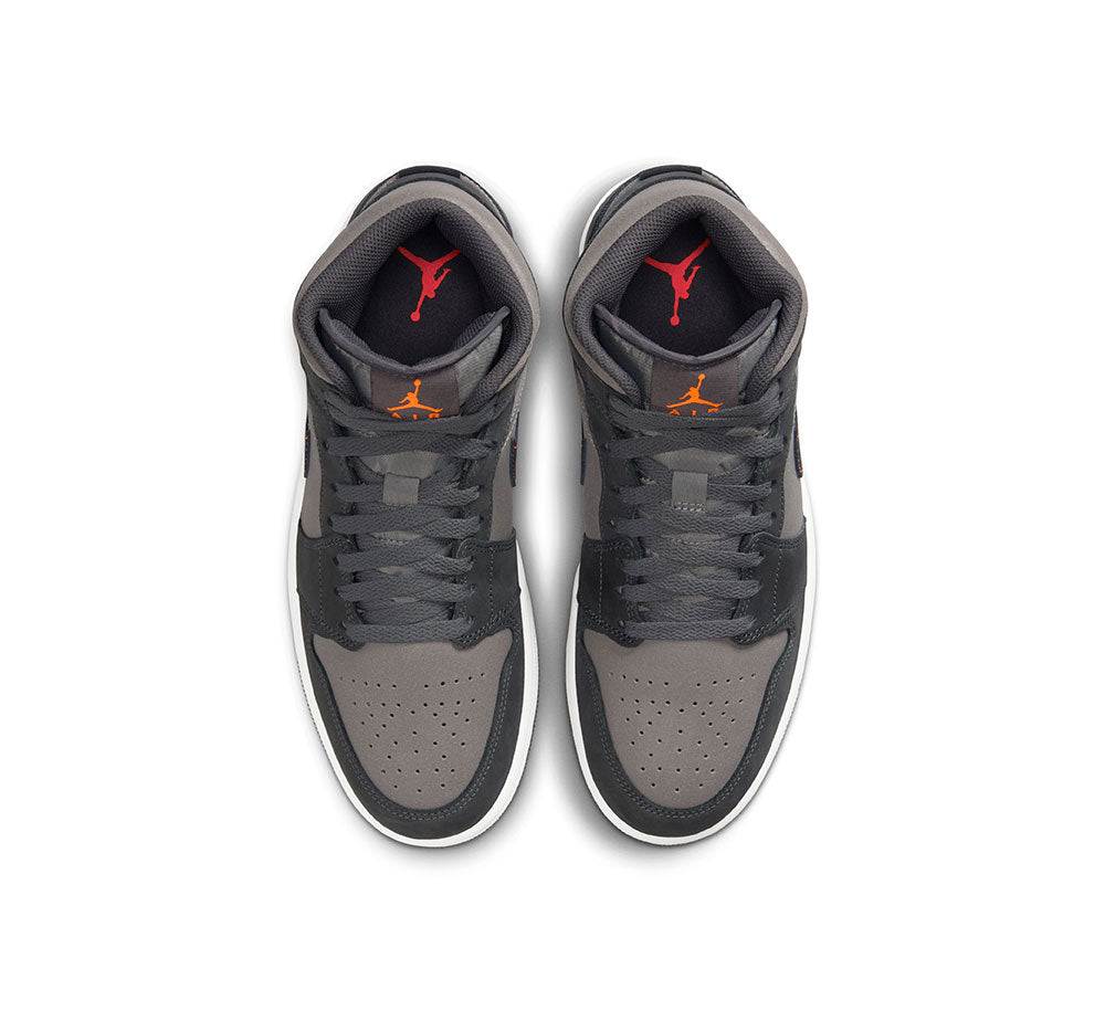 Original Air Jordan 1 Mid SE Basketball Shoes for Men - Retro Style Sneakers for Casual Wear, Street Fashion & Sports Performance