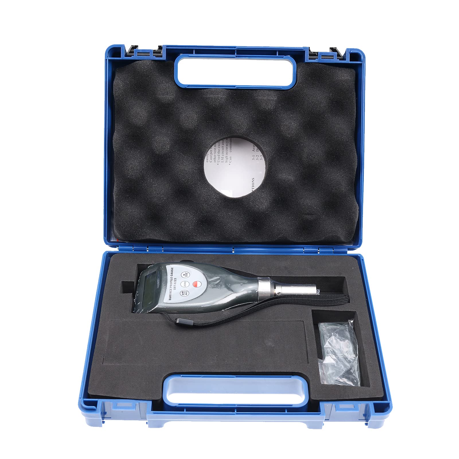 SRT-6223 Handheld Surface Roughness Tester | 0-800µm Range | Portable Profile Gauge for Blast Cleaned Surfaces | Ideal for Metal, Concrete & Paint Surface Measurement in Construction & Manufacturing