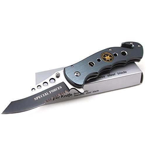 Snake Eye Tactical Assisted Opening Rescue Folding Knife - 4.5