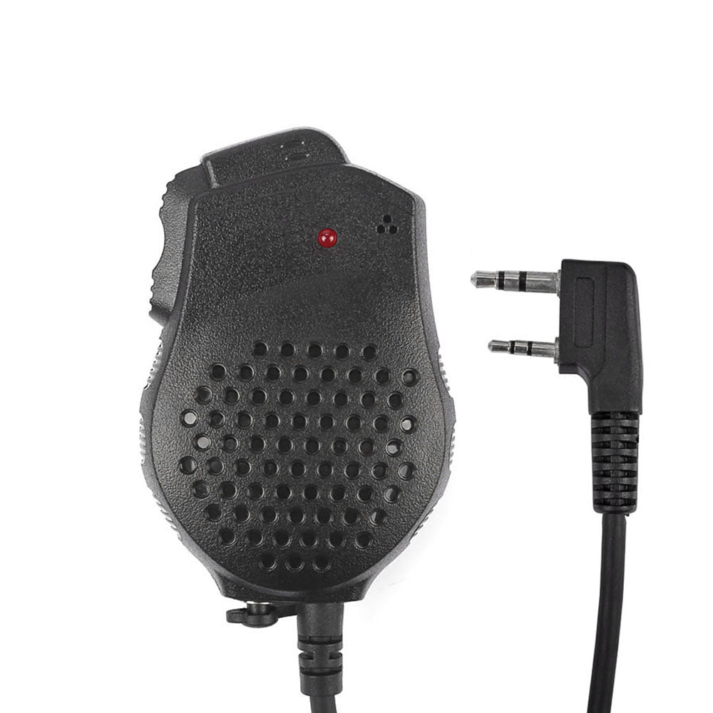 Baofeng UV-82L UV-82X3 GT-5 Series Speaker Mic Headset with Dual PTT & K Plug - Compatible with Two-Way Radios for Outdoor, Security, and Emergency Communications [Discontinued]