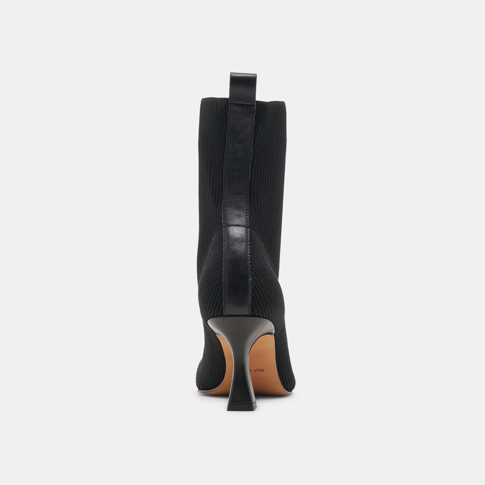 Glamorous Black Knit Boots for Women - Stylish & Comfortable Winter Boots for Casual Outfits, Office Wear & Night Out