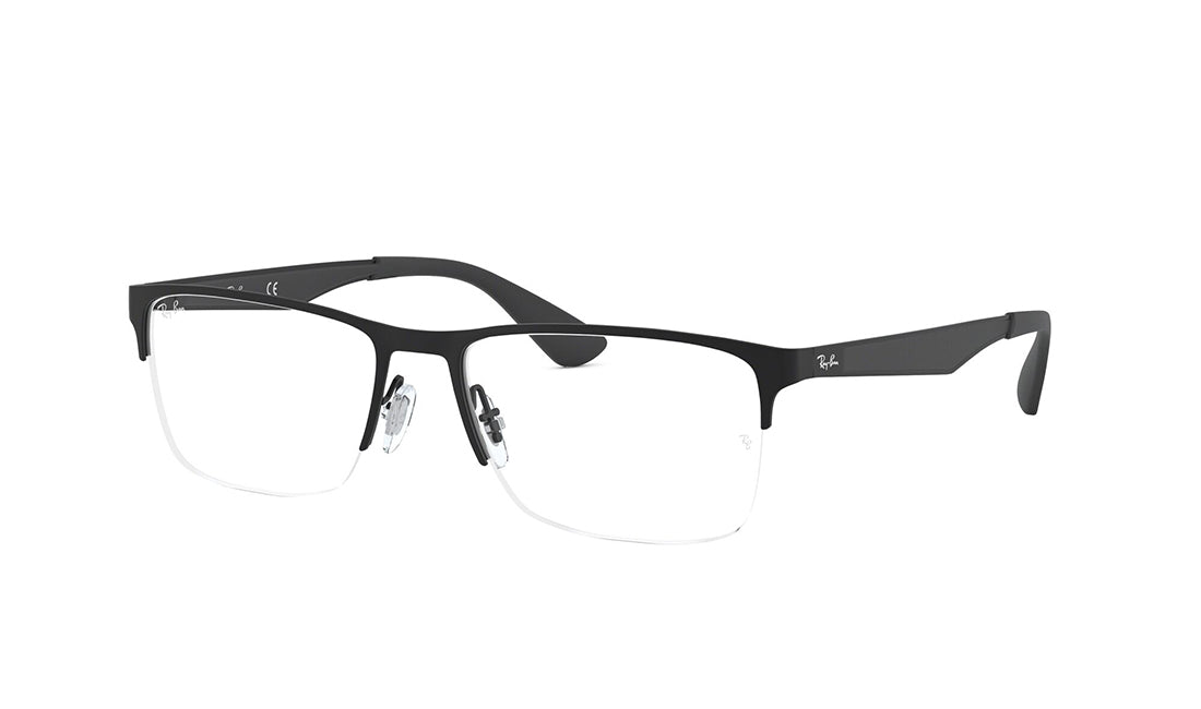 RayBan 0Rx6335 Classic Sunglasses for Men & Women - UV Protection, Polarized Lenses, Lightweight Frame - Perfect for Driving, Beach, and Outdoor Activities