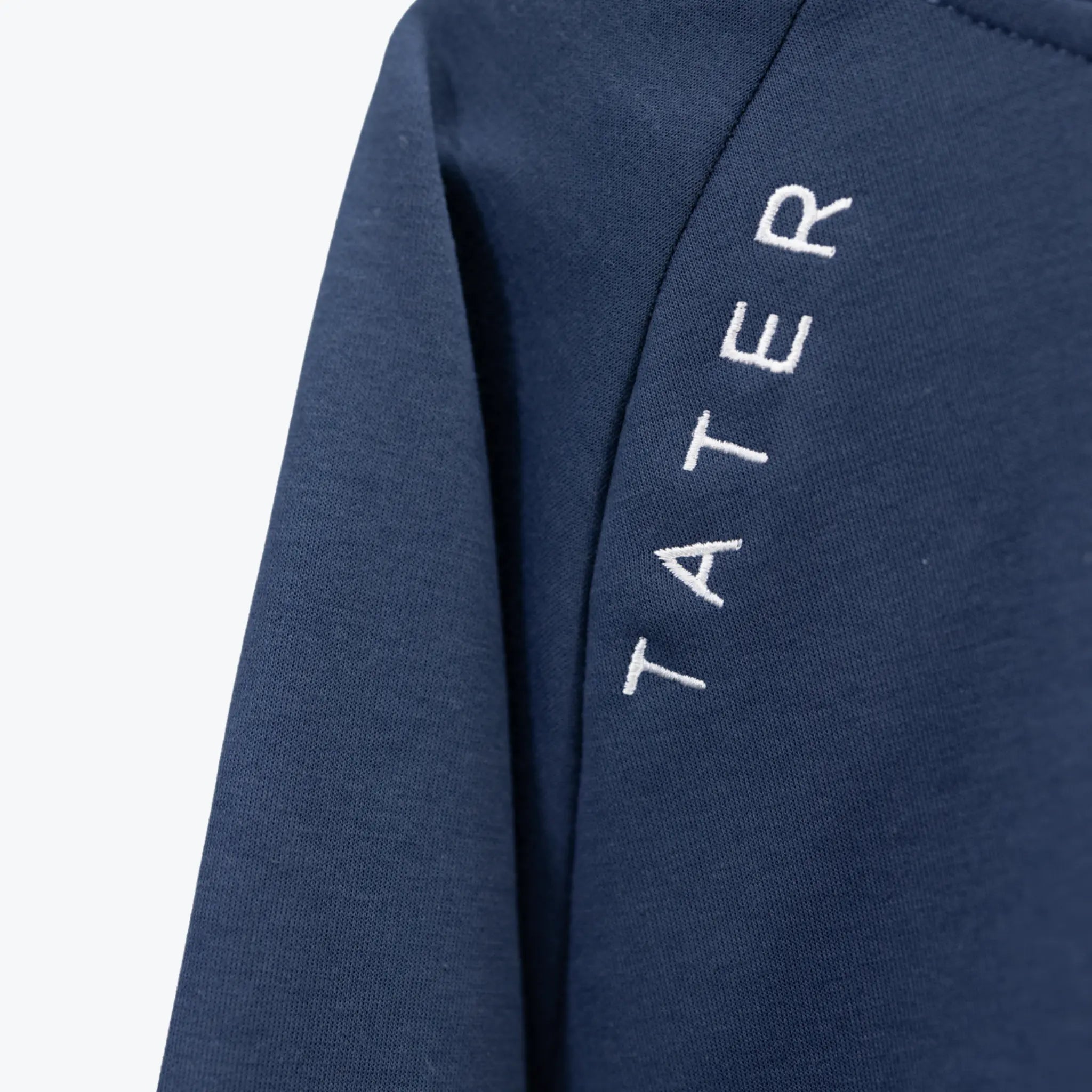 FUNDAMENTALS Long Sleeve Training Hoodie - Midnight Blue | Workout & Gym Essentials for Men & Women | Perfect for Running, Yoga & Casual Wear