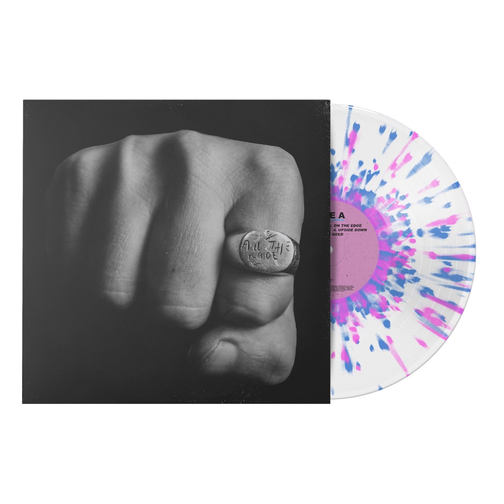 All The Rage - Ultra Clear with Pink & Blue Splatter Vinyl Record | Limited Edition Collectible for Music Lovers & Vinyl Enthusiasts | Perfect for Home Listening, Gifts & Music Collections