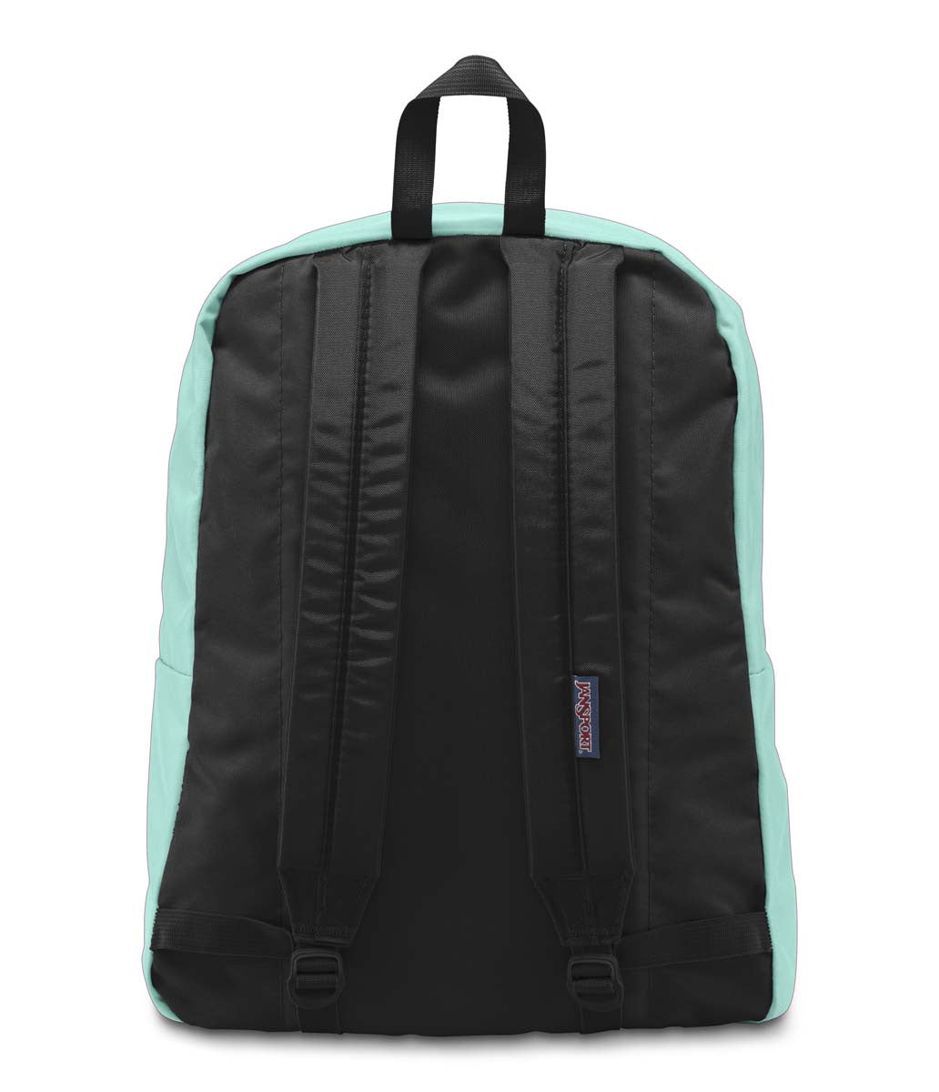 JanSport SuperBreak Backpack - Lightweight Laptop Backpack for School & Travel, Water-Resistant Aqua Dash Design - Perfect for College Students, Commuters & Day Trips